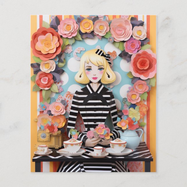 Royal Delights : Poupées de papier Sip au Ritz (Devant)