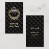 Royal Diamond Black Accounting visitekaartje (Voorkant / Achterkant)