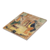 Royal Doulton de heer Pickwick  Tile Design Tegeltje (Zijkant)