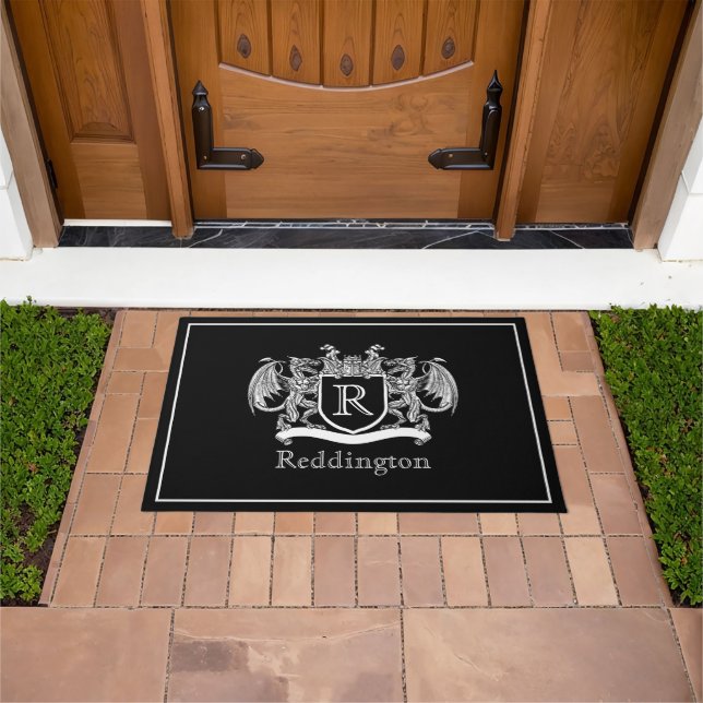 Royal Dragon Crest Doormat Deurmat (Buiten)