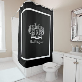 Royal Dragon Crest Shower Curtain Douchegordijn