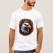 Royal Eagle Kracht en Majesteit Comfortabel T-shirt (Voorkant)