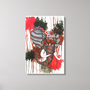 Royal Elephant Canvas Afdruk