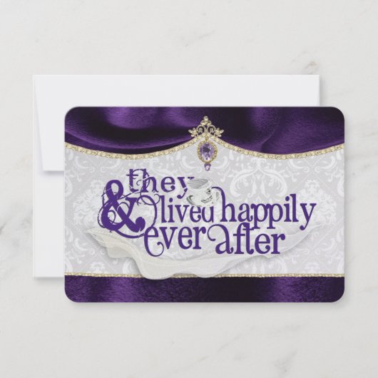 Royal Fairytale Carte de remerciements (Devant)