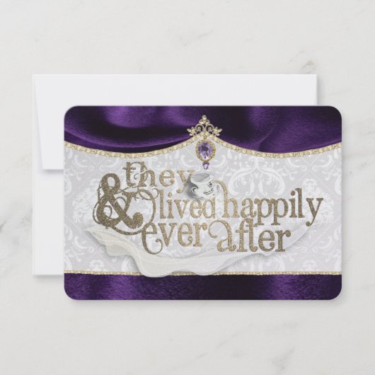 Royal Fairytale Carte de remerciements (Devant)