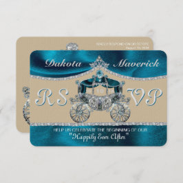 Royal Fairytale RSVP Kaart