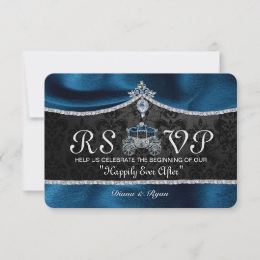 Royal Fairytale RSVP Kaartje (Voorkant)