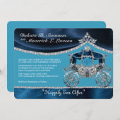 Royal Fairytale Uitnodiging (Voorkant / Achterkant)