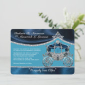 Royal Fairytale Uitnodiging (Staand voorkant)