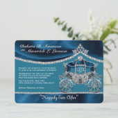 Royal Fairytale Uitnodiging (Staand voorkant)