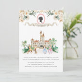 Royal Fivity | Tweeling Sprookje Verjaardag Kaart (Staand voorkant)