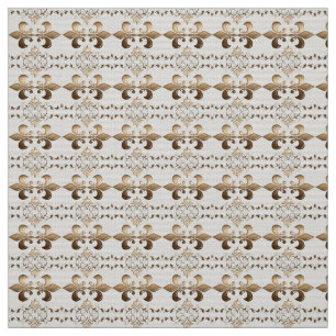 Royal, Fleur de Lis-patroon Stof