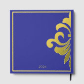 Royal Fleur di Lis foil Scrapbook Photo Album Foil (Verso)