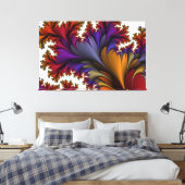 royal floral wrapous canvas (Insitu (Slaapkamer))