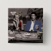 Royal Flush 2 Vierkante Button 5,1 Cm (Voorkant)