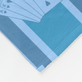 Royal Flush Fleece Deken (Hoek)