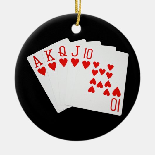 Royal Flush Ornament (Voorkant)
