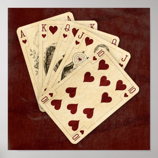 Royal Flush Poster (Voorkant)