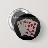 Royal Flush Ronde Button 5,7 Cm (Voorkant /achterkant)