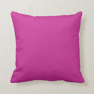 Royal Fuchsia Monochrome Toss Pillow Kussen