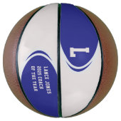 Royal Gepersonaliseerde Basketbal (Verticaal)