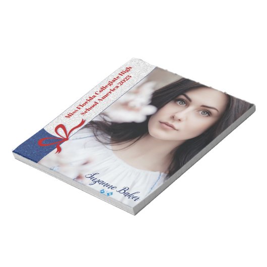 Royal Glitter - Custom Pageant Autograaf Pad SM Notitieblok (Gedraaid)