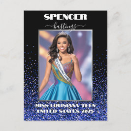 Royal Glitter Glitz Autograph Kaart Promo Briefkaa