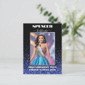 Royal Glitter Glitz Autograph Kaart Promo Briefkaa (Staand voorkant)