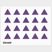 Royal Glow_ Driehoek Sticker (Vel)