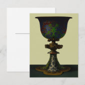 Royal Goblet ~ Carte postale / Invitations (Devant / Derrière)