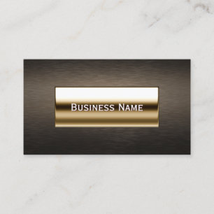 Royal Gold Label Lawyer/Attorney Visitekaartje