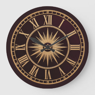 Royal Golden Crown Grote Klok