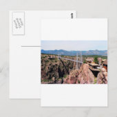 Royal Gorge Bridge, de hoogste in de VS Briefkaart (Voorkant / Achterkant)