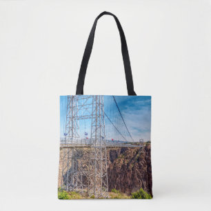 Royal Gorge Bridge Side Uitzicht Canvas tas