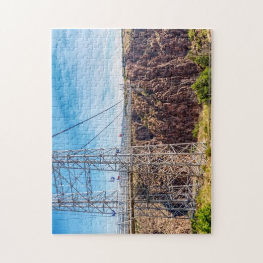 Royal Gorge Bridge Side Uitzicht Jigsaw Puzzel (Verticaal)