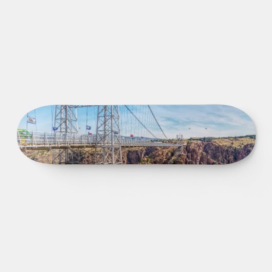 Royal Gorge Bridge Side Uitzicht Skateboard (Horizontaal)