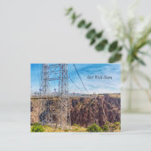 Royal Gorge Bridge Vue latérale Obtenez une carte (Debout devant)