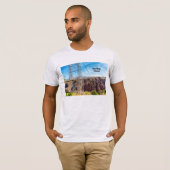 Royal Gorge Bridge Vue latérale T-shirt homme (Devant entier)