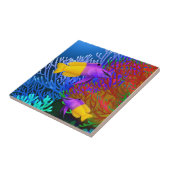 Royal Gramma Coral Reef Fishing Tile Tegeltje (Zijkant)