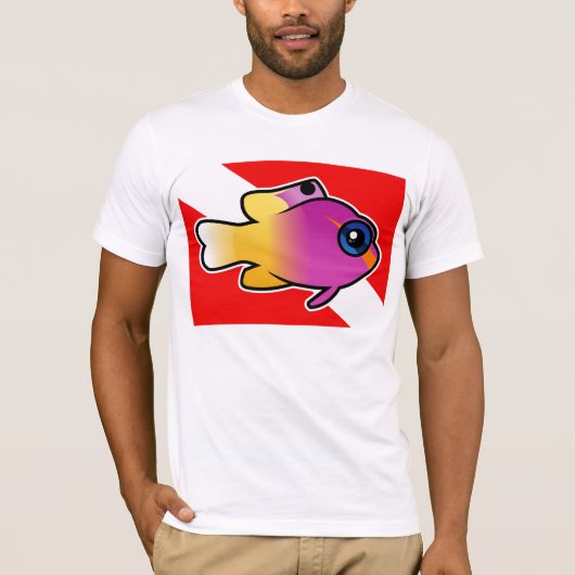 Royal Gramma Dive Flag T-shirt (Voorkant)