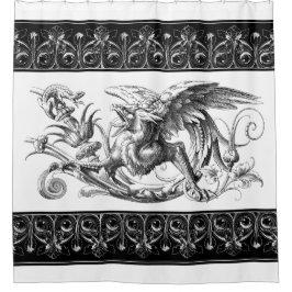 Royal Griffin Shower Curtain Douchegordijn