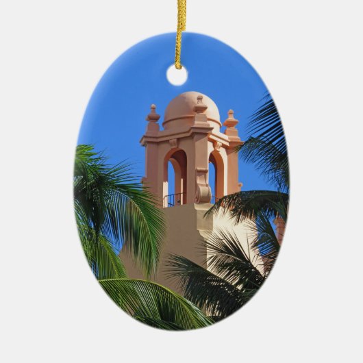 Royal Hawaiian Hotel Keramisch Ornament (Voorkant)