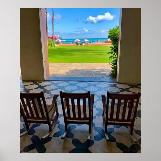 Royal Hawaiian Hotel Poster (Voorkant)