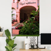 Royal Hawaiian Hotel Poster (Thuiskantoor)