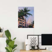 Royal Hawaiian Rainbow Poster (Thuiskantoor)