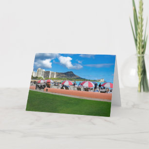 Royal Hawaiian Wall Bedankkaart