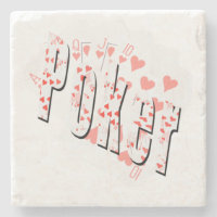 Royal Heart Flush Poker Logo,