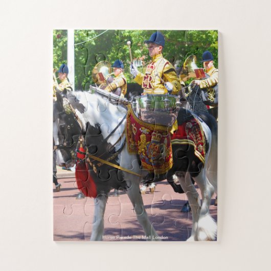 Royal Horse Parade The Mall London Legpuzzel (Verticaal)