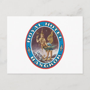 Royal Hotel Bagkok Briefkaart