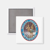 Royal Hotel Bagkok Magneet (Voorkant / Achterkant)